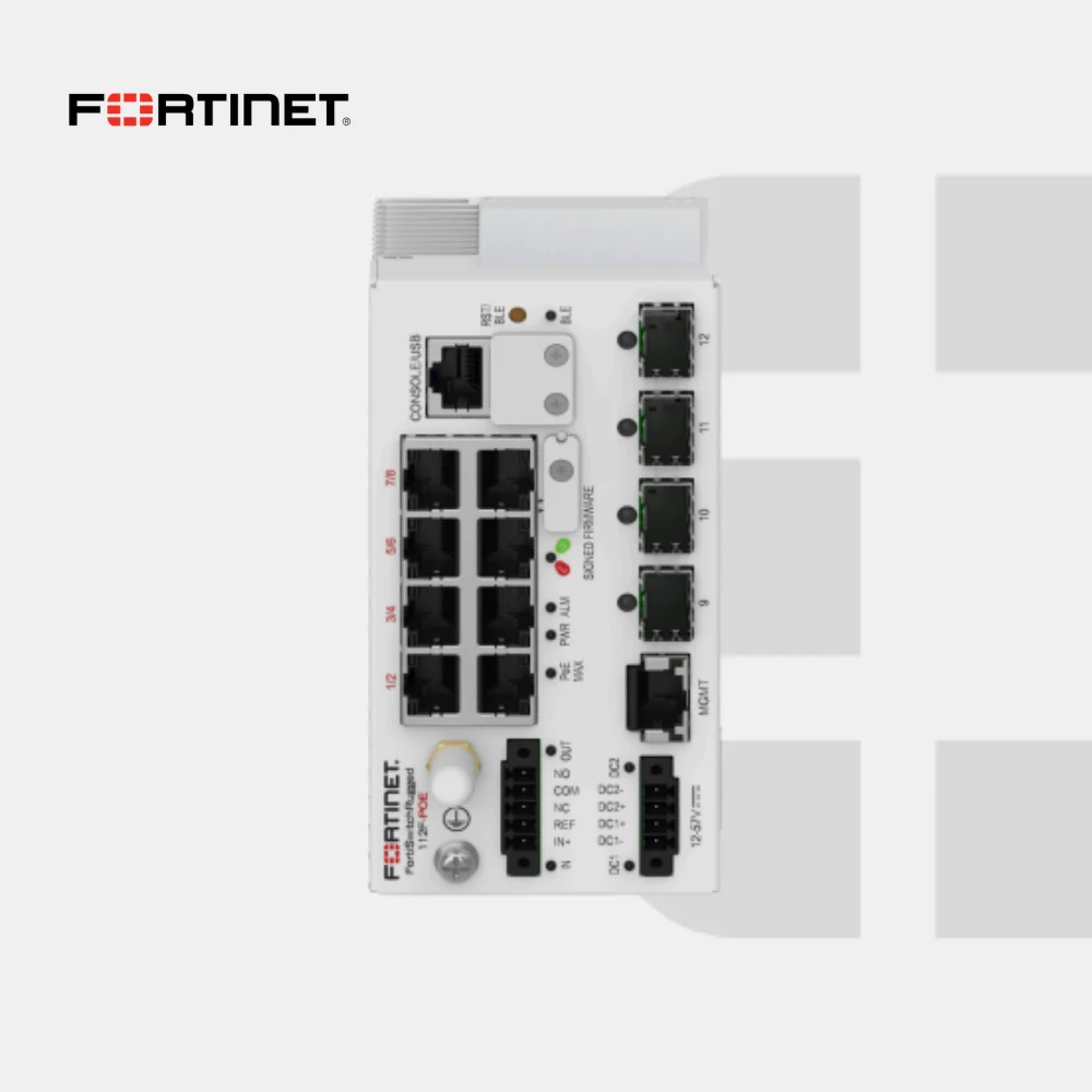 Equipo FortiSwitch Rugged 112F POE