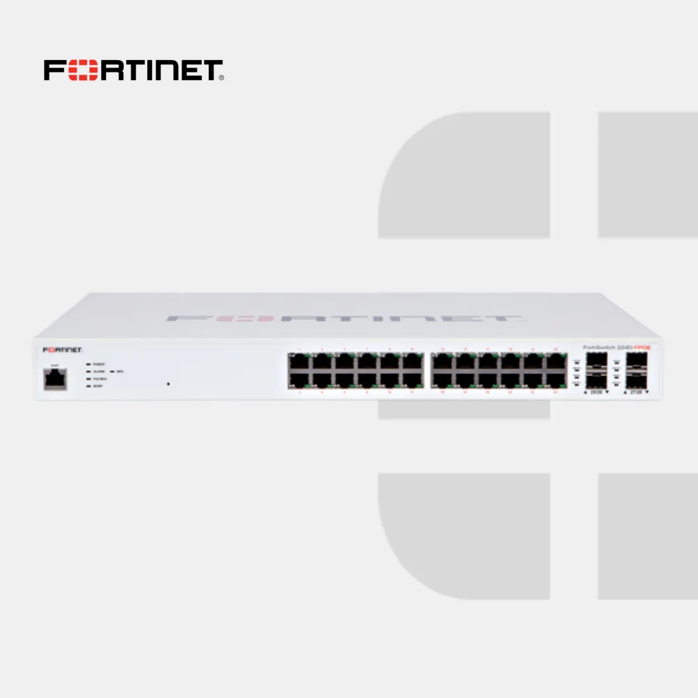 Equipo FortiSwitch 224D-FPOE