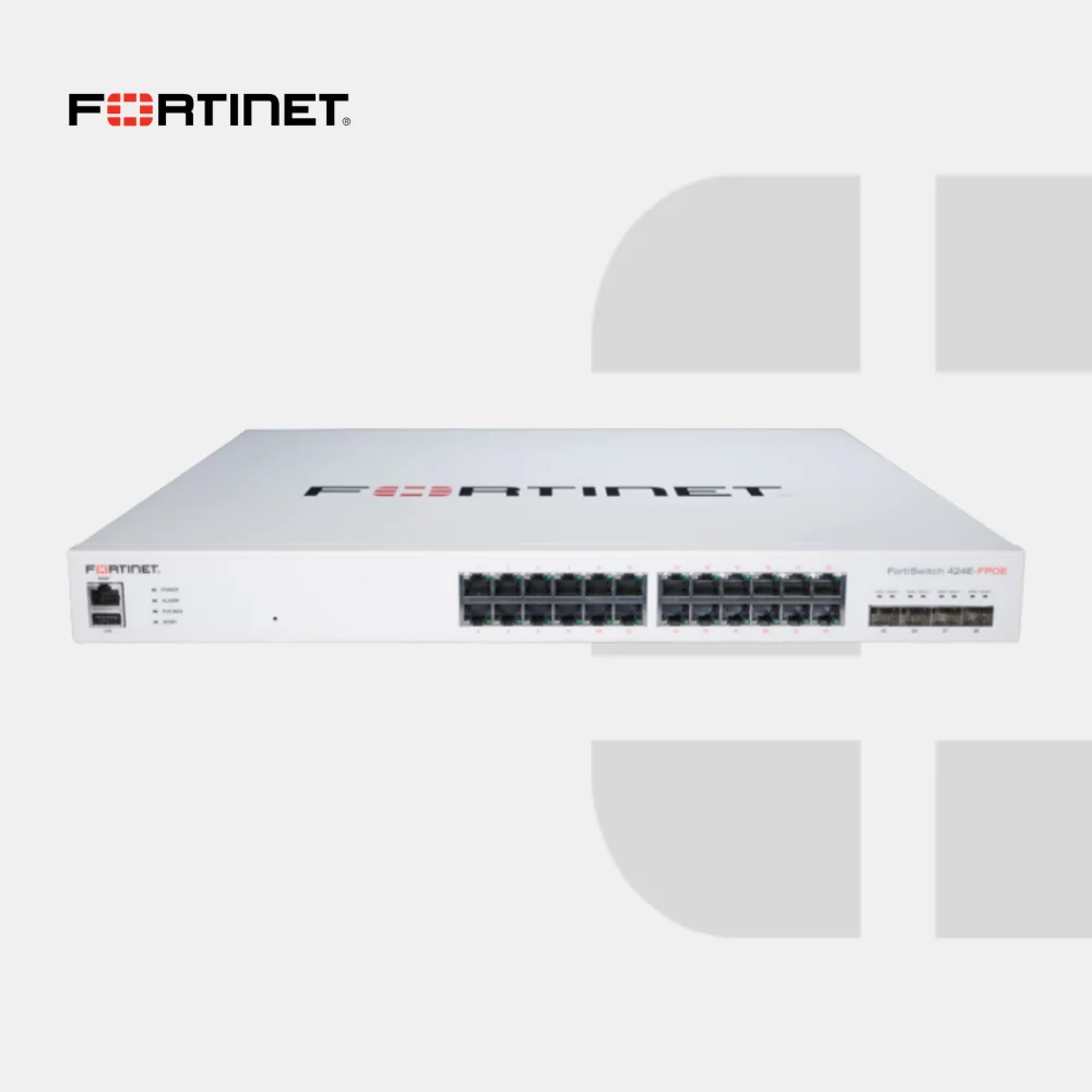 Equipo FortiSwitch 424E-FPOE