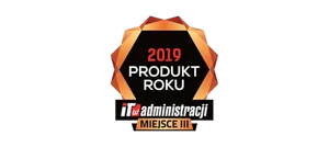 Reconocimiento Produkt Roku 2019 IT Administracji MIEJSCE lll