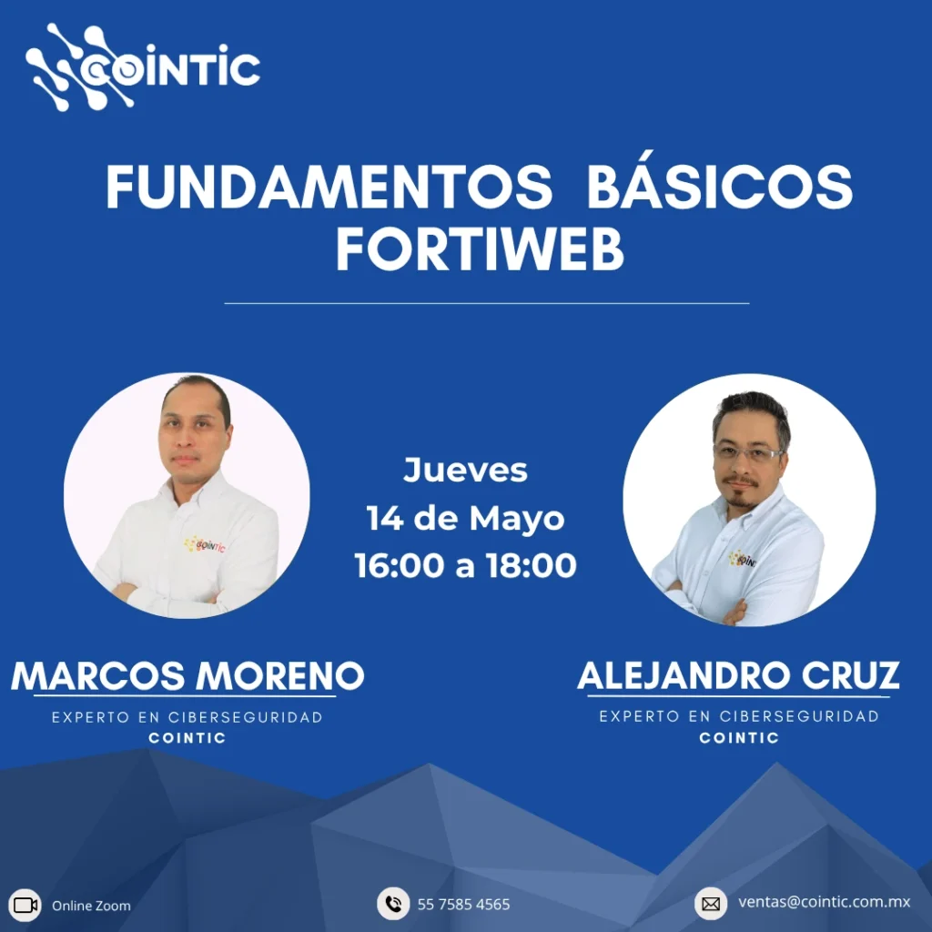 Portada de Webinar: Fundamentos Basicos de FortiWeb