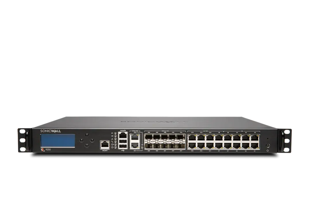 Parte trasera del sonicwall