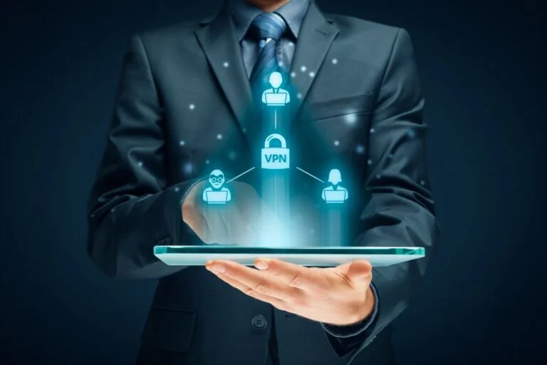 Ejemplo de una Red virtual privada.