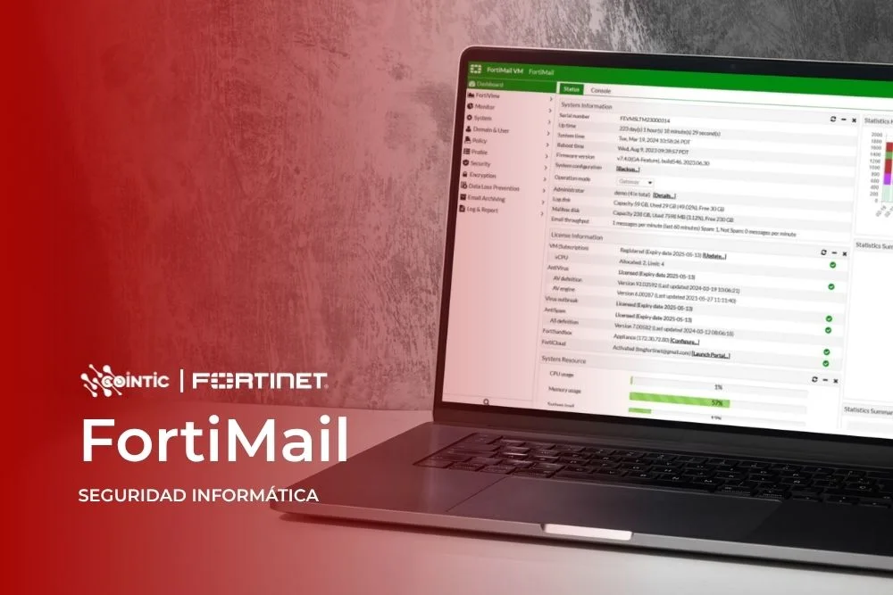 Portada de FortiMail