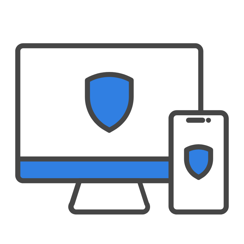 Icono de protección con FortiClient