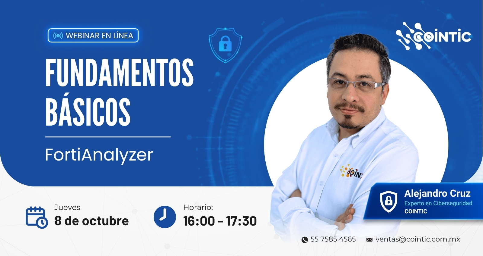 Portada de fundamentos basicos de fortianalyzer.