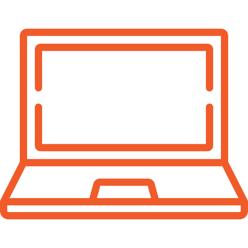 Icono de ordenador portátil