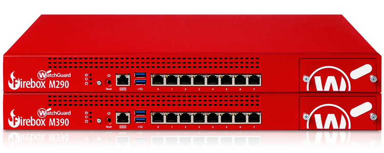 Firewall Firebox M290 y 390 con 8 puertos y 1 puerto Gb