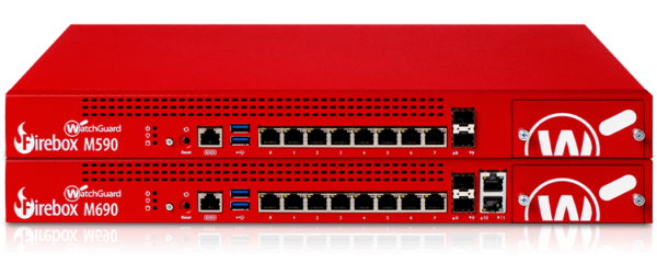 Firewall Firebox M590 y 690 8 puertos x 1Gb & 2 x SFP+