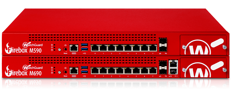 Firewall Firebox M590 y 690 8 puertos x 1Gb & 2 x SFP+