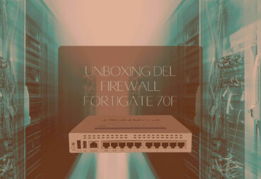 Unboxing firewall fortigate 70F