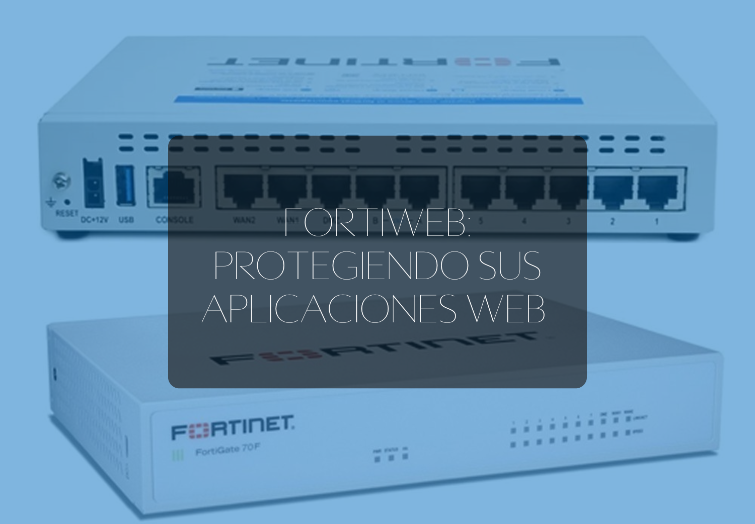 Fortiweb protegiendo sus aplicaciones web