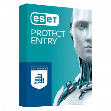 ESET PROTECT Entry ofreciendo defensa esencial para equipos de trabajo.
