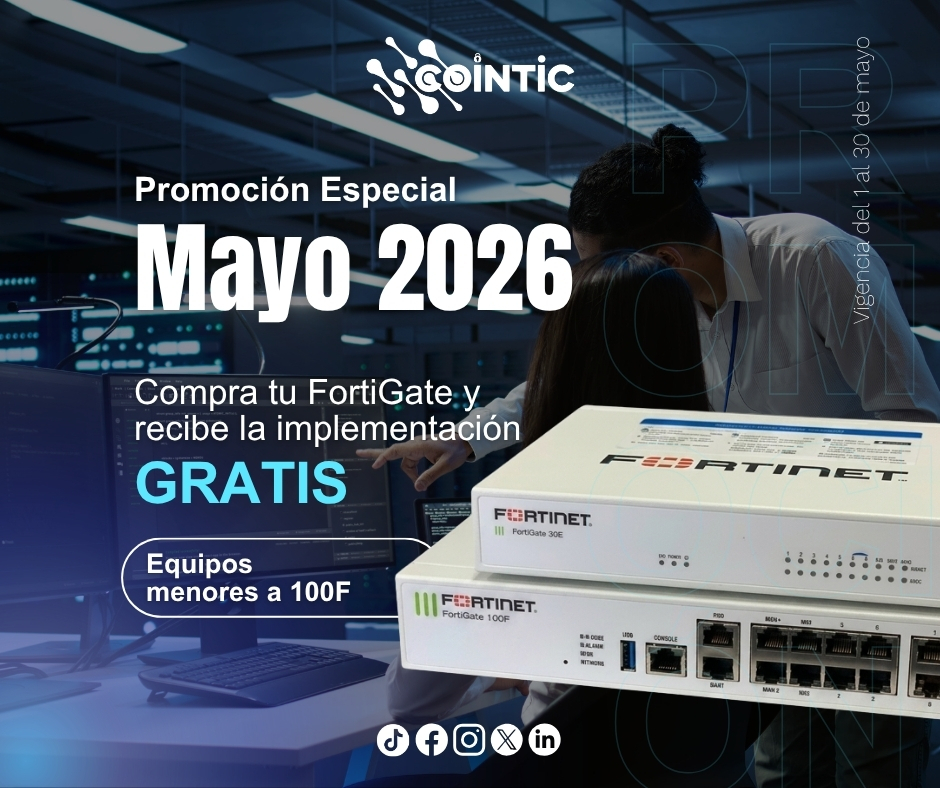 Portada de promoción implementación Fortigate