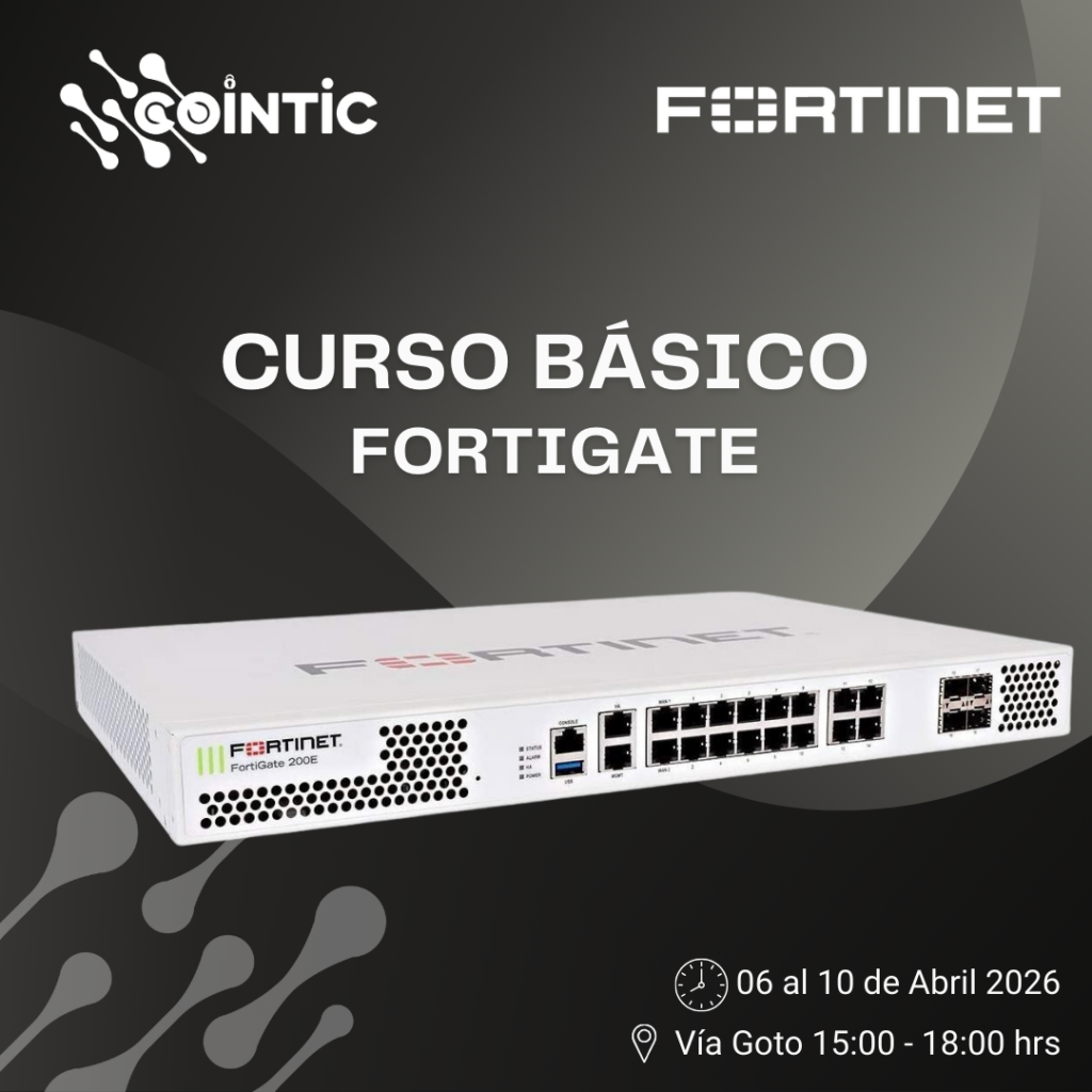 Portada de webinar fortigate