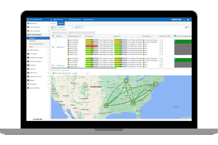 Plataforma de FortiManager