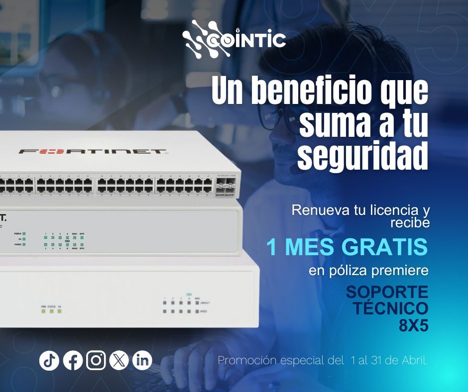 Renovación de licencia poliza de soporte gratis.