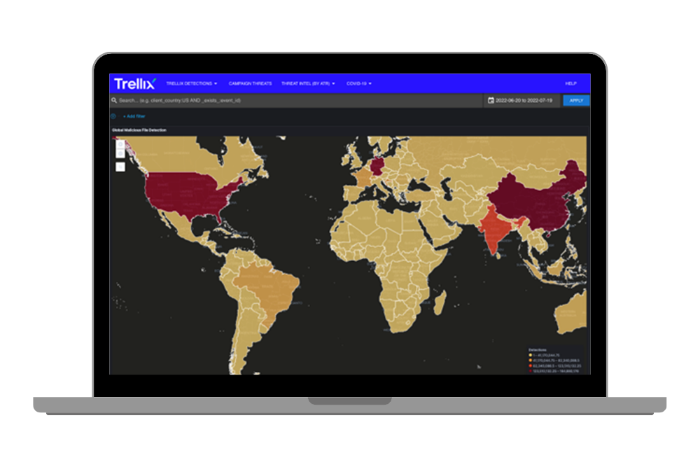Consola de Trellix ATLAS