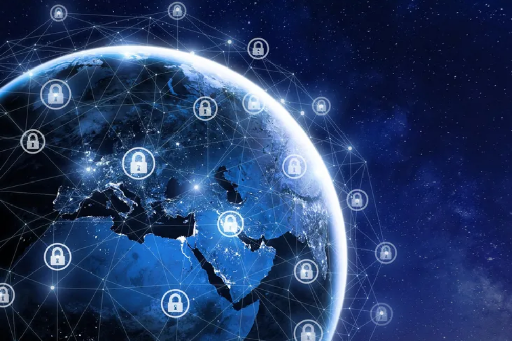 Representación de Trellix Global Threat intelligence